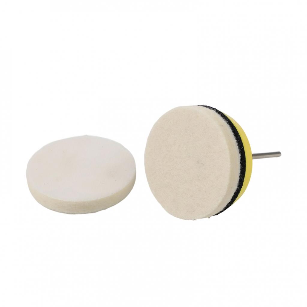 11Pcs/Set Polishing Pad Polishing Wheel With Mandrel Wool