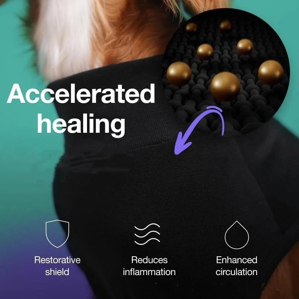 Stretchy Dog Recovery Suit Adjustable Dog Sanitary Jumpsuits  Menstruation Period