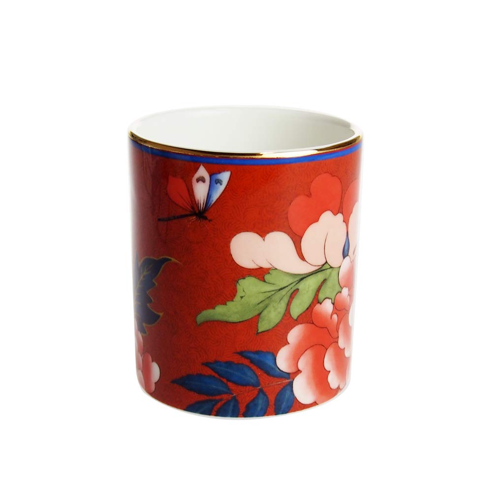 Wedgwood 40032115 Mug, Red, 250ml, Peony,