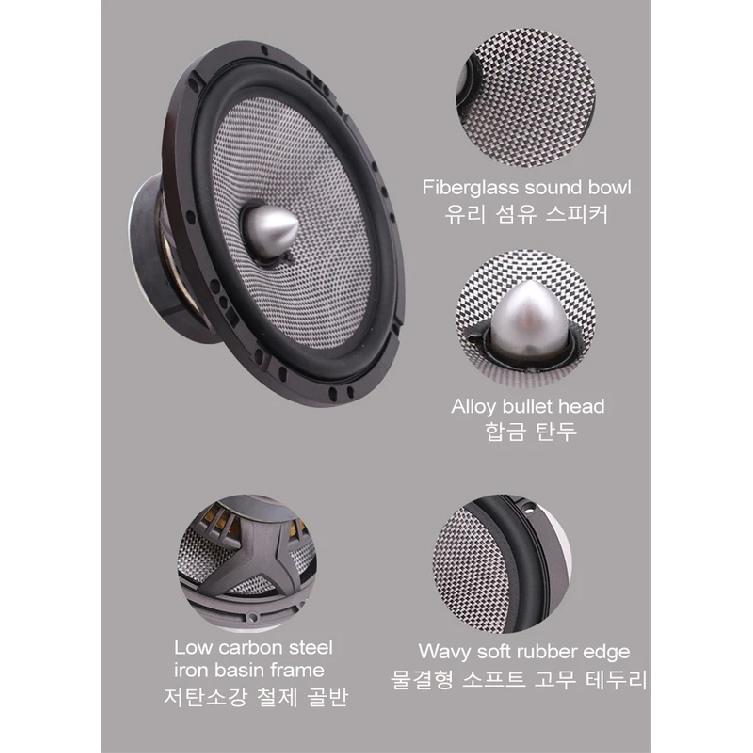 1 Set 165AS Access Performance Component Car Speakers 6.5 Inches 120W IN STOCK Father's Day Gift