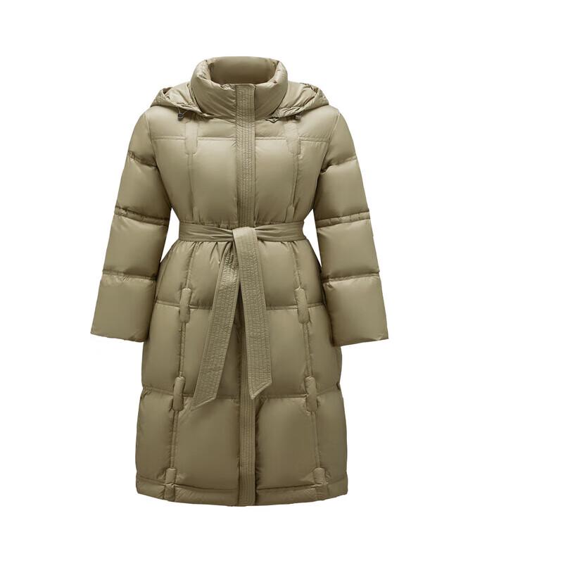 Jiuzi Anna Kou Dopamine-Inspired Hooded Long Down Jacket for Women