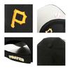 47 Pittsburgh Pirates MLB MVP Cap Black Free Size Women's Men's