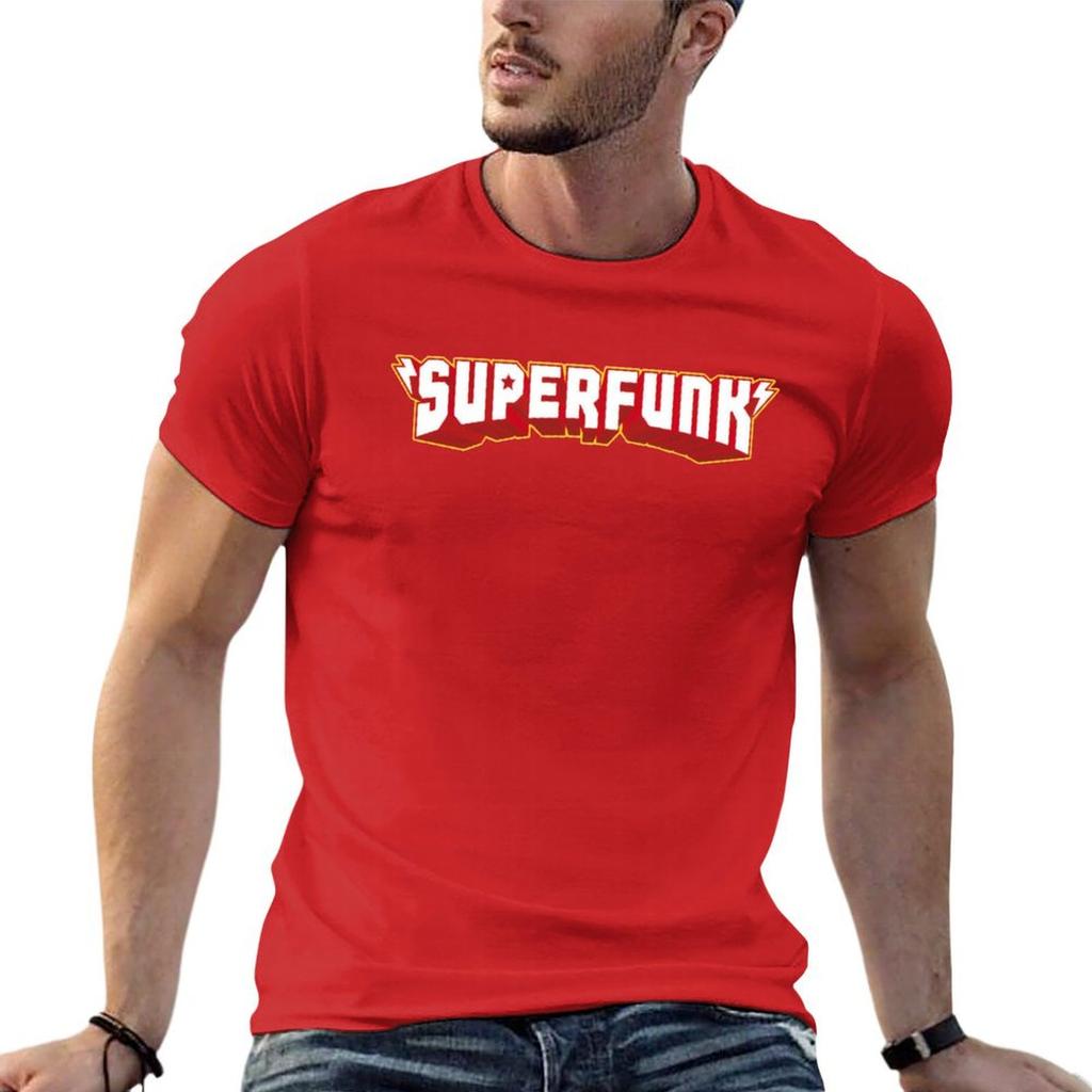 Official Superfunk: MODEL of La French Touch T-Shirt new edition Aesthetic clothing anime Men's clothing