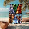 Ninja Fashion Beach Towel: Ideal for Summer Adventures Soft, absorbent and quick drying suitable for swimming and bathing
