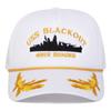 Unisex USS BLACKOUT Letter Embroidery Baseball Net Caps Spring Summer Outdoor Adjustable Casual Hats Dad Hat Sunscreen Hat