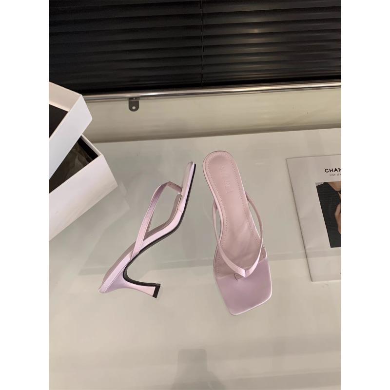 Nový styl Dámské Letní Sexy Podpatky Sandály Nazouváky Dámské Boty Ženy Lodičky Žabky Luxusní Vysoké Podpatky Pantofle Boty