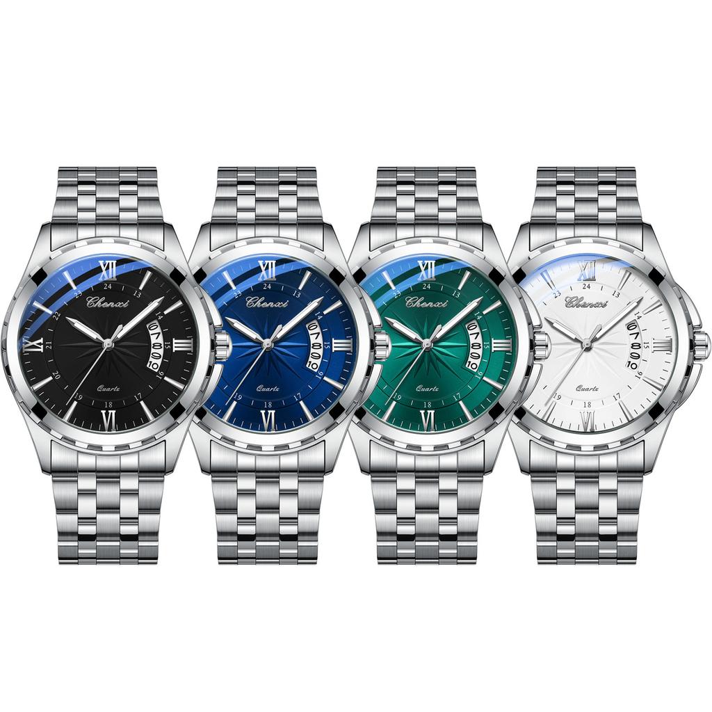 Chenxi NOUVELLES Montres pour Hommes Mode Sport Quartz Calendrier Étanche Lumineuse Montre Acier Inoxydable Cadeaux pour Hommes