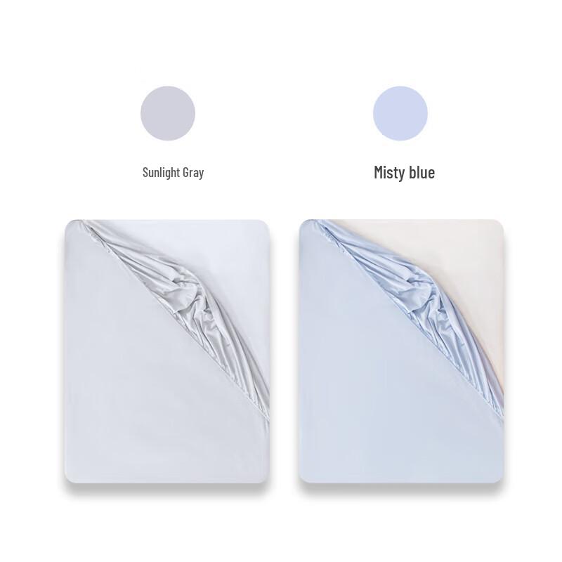 One's Member All-Cotton Linen-Look Fitted Sheet