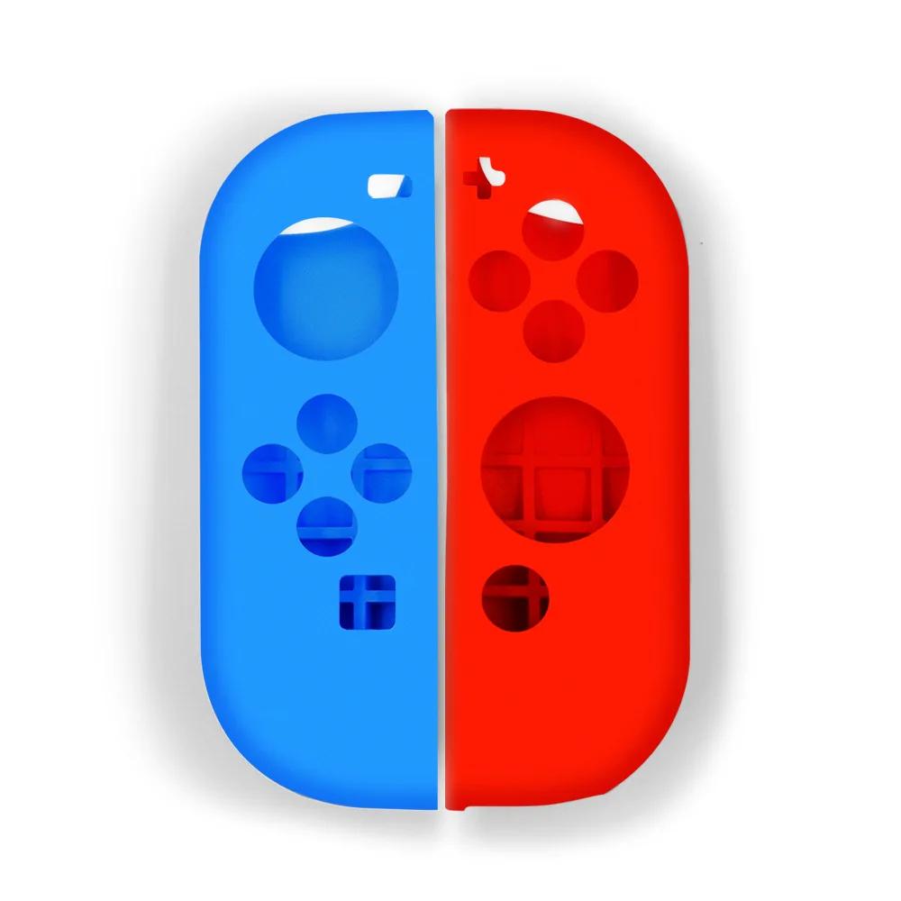 Für Switch Controller Hülle Für NS Joycon Hülle Skin Ersatz Griff Silikon Hülle Mit Daumen Griff Für Nintendo Switch