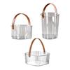 Ice Bucket Thickened Fruit Storage Bucket Drink Tub Drinks Chiller Bin with Handle for Beer Bottles Bar Pub Hotel Restaurant
