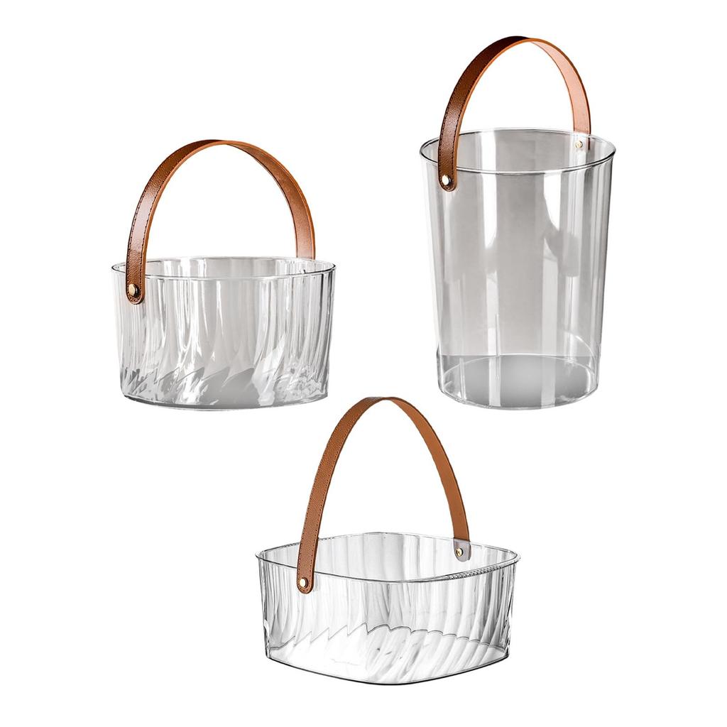 Ice Bucket Thickened Fruit Storage Bucket Drink Tub Drinks Chiller Bin with Handle for Beer Bottles Bar Pub Hotel Restaurant