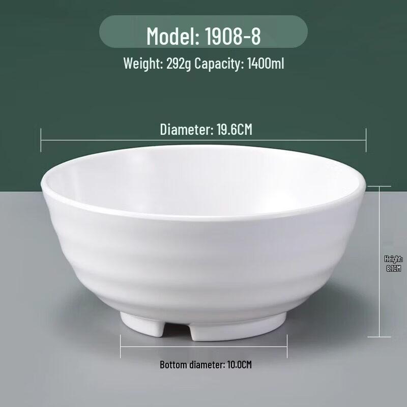 

Commercial High-Temperature Melamine Bowl