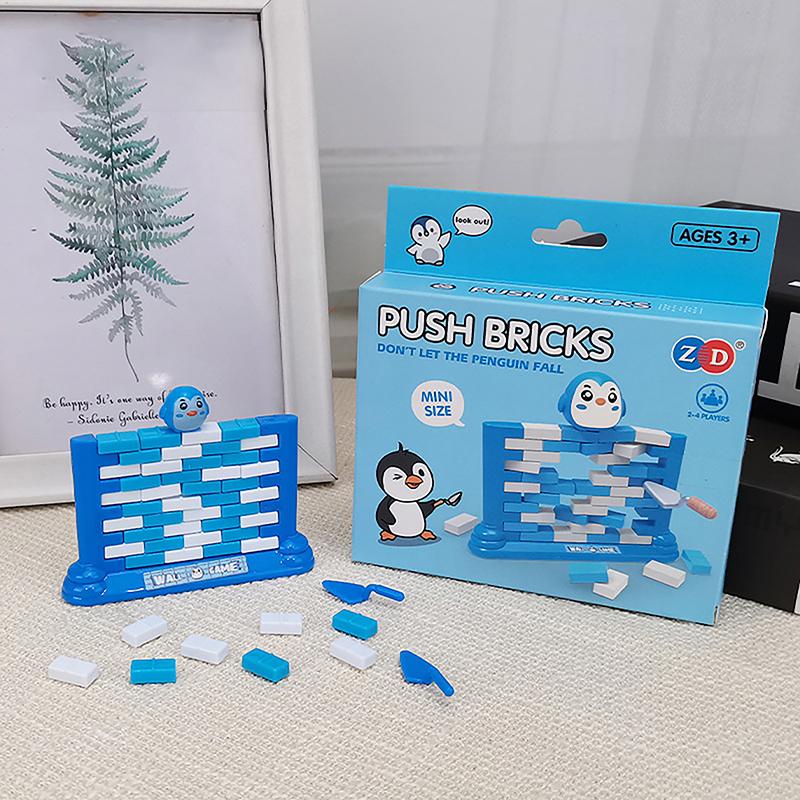 Saving Penguin Children'S Puzzle Toys Pushing Wall Parent-Child Fun Board Game Toys