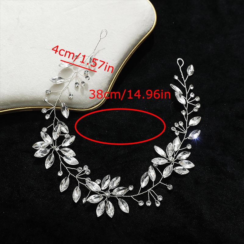 1PC Headband Handmade Accessories Bride Bead Gift Plastic Elegant Headband Wedding Simplicity