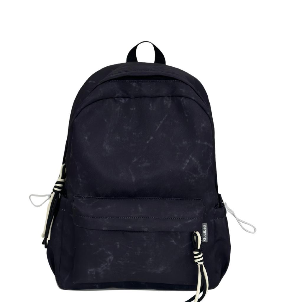 School bag summer new Mori high-value college student school bag fresh tie-dye versatile backpack casual simple shoulder bag