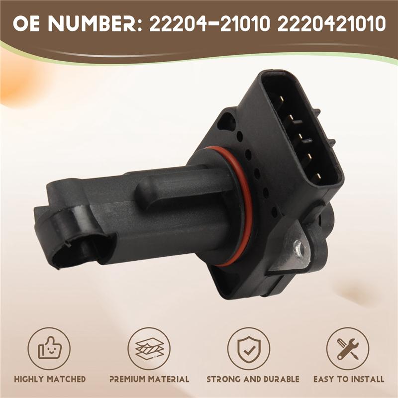 AUTO MAF Mass Air Flow Meter Sensor Car Part 22204-21010 Fits For Toyota Avalon Camry 4Runner Rav4 Lexus Es300 RX350