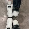 High-value Black and White Panda Board Shoes Ins New Original Couple Wasteland Wind Lightning Bread Student Casual Shoes