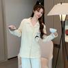 Pajamas for Women, Super Soft, Skin-friendly Long-sleeved Pants, Panda Cardigan, Winter Warm Home Clothes