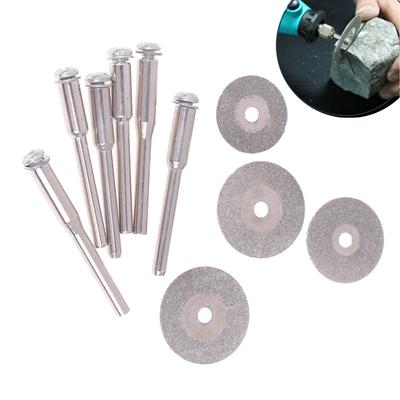10pcs Mini Sharp Diamond Cutting Rotary Tool Cutting Discs With Holes DIY Tools Accessories