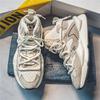 Fashion High Top Chunky Sneakers Mens Designer Spring Autumn Platform Sports Shoes Fashionable Casual Lace Up Youth Running Shoes