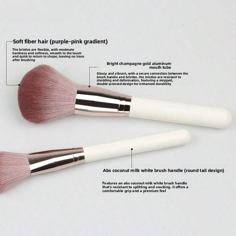 7Pcs Makeup Brushes Set, Beauty Tools, Soft Hair Loose Powder Brush, Eyeshadow Brush, Beginner Makeup Brush Set