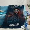 Rapper Anuel AA Blanket Throw Super Cosy Plush Living Room Sofa Couch Childish Birthday Gifts