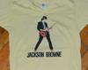 1982 JACKSON BROWNE Vintage Konzert Tour Seltenes Original Rockband T-Shirt Klein/Mittel 70er 80er 1970er 1980er Hammersmith London UK