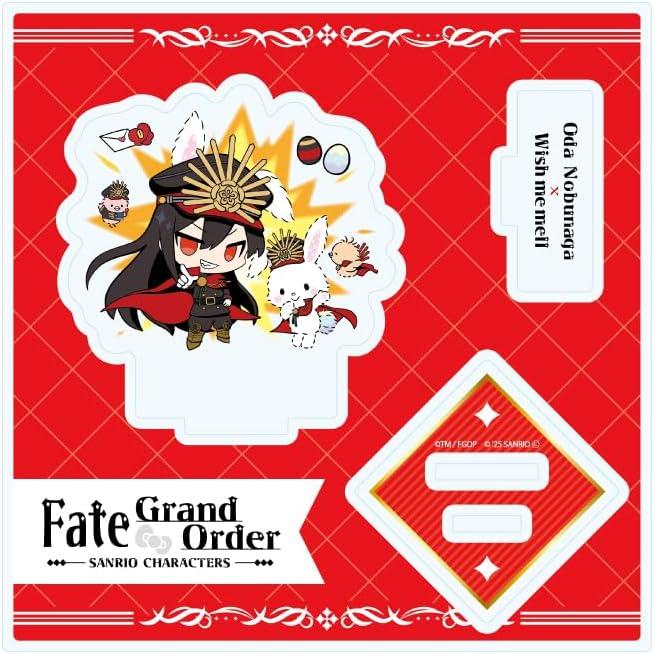 Fate/Grand Order x Sanrio Characters 17/Oda Nobunaga x Wish me mell [Collaboration Illustration] Acrylic Stand Plate