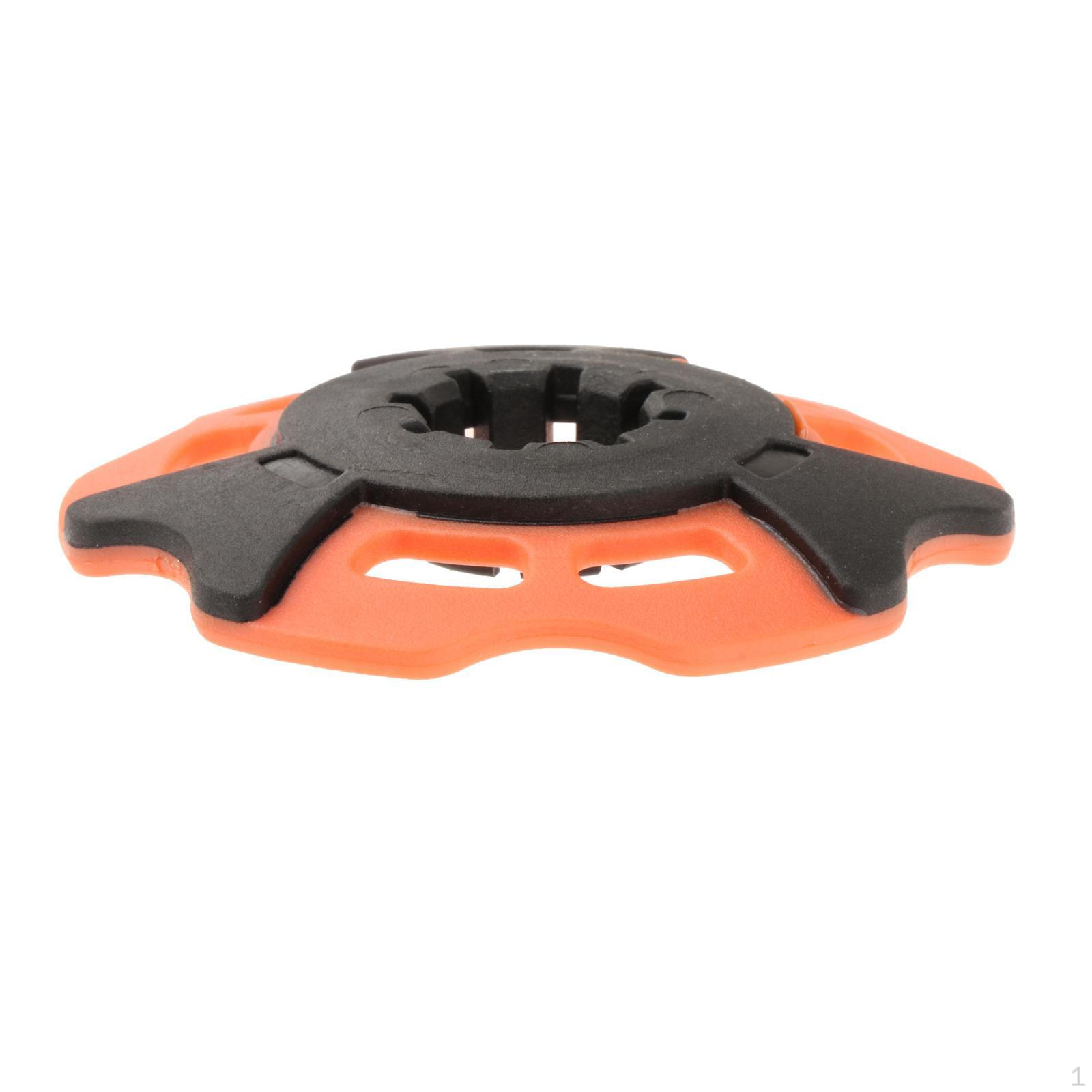 

Корзина со снежинками для треккинга, прочная для треккинга, внешний диаметр 3 дюйма, лыжная палка для снега оранжевый