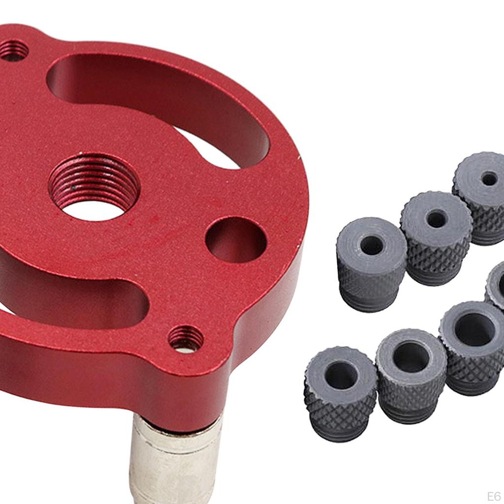 Hole Self Centering Kit 2/3/4/5/6/8/10mm 3-Hole Drill for Beech