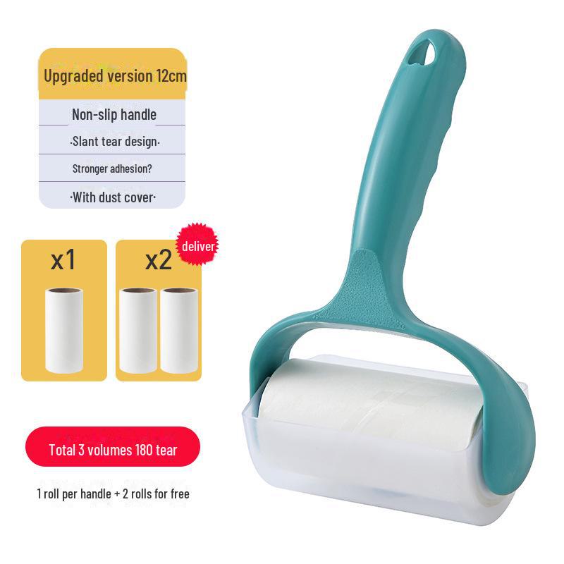 Large Pet Hair Roller Set with Free Shipping: Includes Dust Collector & Replacement Rolls for Clothes