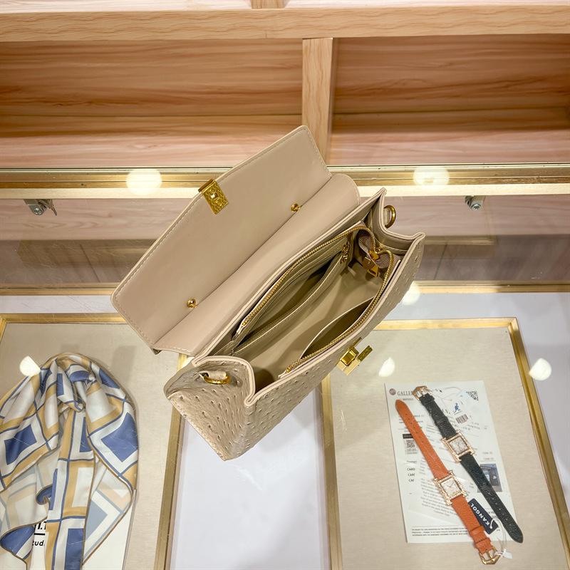 2024 New Women's Genuine Leather Crossbody & Shoulder Handbag - Stylish & Trendy Temperament Bag