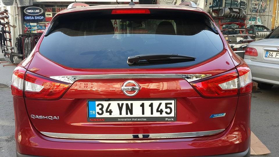 Stammkante (rostfreier Stahl) Carmos - Türkischer Stahl für Nissan Qashqai 2014-2021