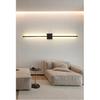 Modern LED Wall Lamp Minimalist Led Light Bedroom Bedside Long Strip Wall Sconces Living Room Sofa Home Indoor Lighting Fixture