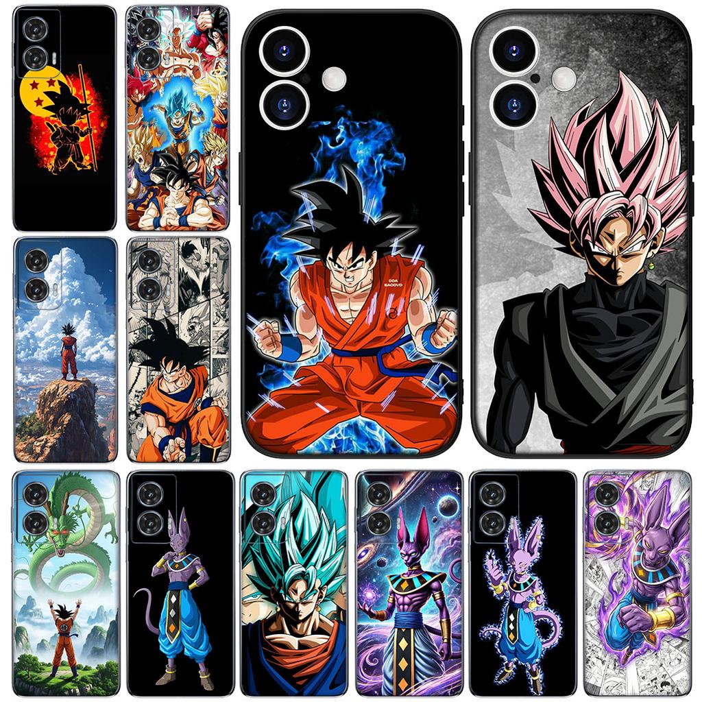 Beerus Dragons Gokus Balls Z for Motorola Moto G82 G20 G22 G23 G32 G8 G7 G9 Power Plus G41 G30 G71 E22 E13 E20 E32 Phone Case