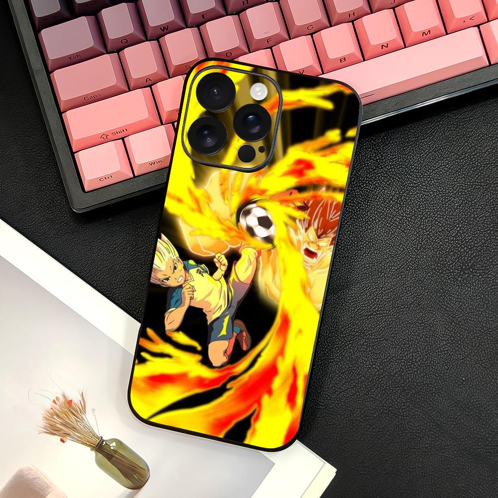 Axel Blaze Firestorm Inazuma Eleven Anime Phone Case For IPhone 16 15 14 13 12 PRO MAX PLUS Mini TPU Soft To Skin-friendly Cover