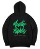 Authentic Logo Light Green Hoodie Black_8121