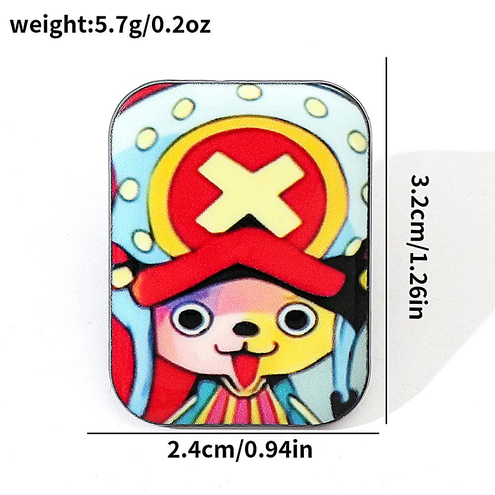 191 Spot ONE PIECE Brooch Riman Metal Badge Luffy Pirates One Piece Pin Accessories