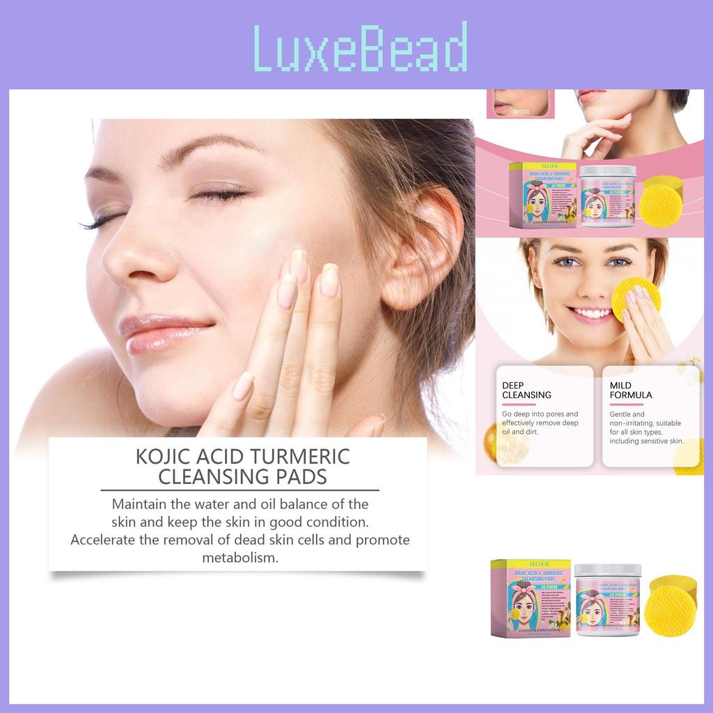 Eelhoe Gentle Turmeric Acid Cleansing Pad For Refreshing Oil Control And Skin Balance