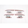 For Great Wall TANK 300 2024 -2024 ABS Chrome Door Handle Bowl Cover Cup Cavity Trim Ert Catch Molding Garnish
