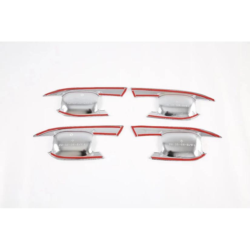 For Great Wall TANK 300 2024 -2024 ABS Chrome Door Handle Bowl Cover Cup Cavity Trim Ert Catch Molding Garnish