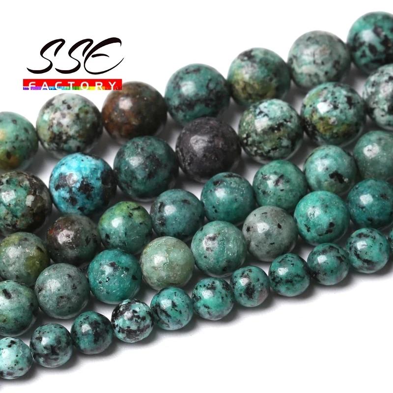 Přírodní bílé achátové kamenné korálky Onyx Kulaté volné distanční korálky Pro výrobu šperků DIY náramkové doplňky 4 6 8 10 12mm 15" palců