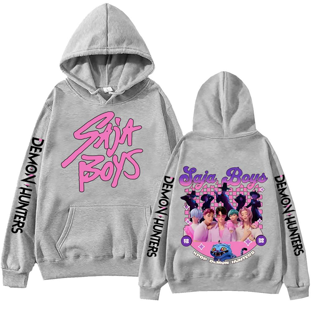 KPop Lovci démonů Saja Chlapecká mikina Harajuku Hip Hop Pulovr Topy Pánská a dámská mikina Dárek