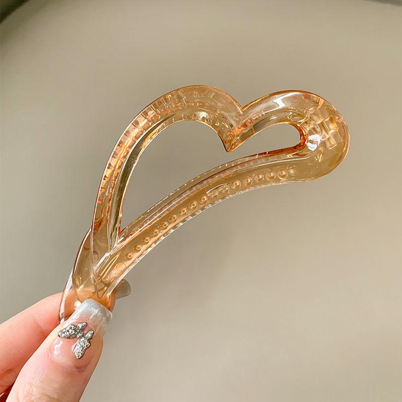 2025 New Style Large Vertical Banana Hair Clip for Thick Hair - High Ponytail Fixing Tool