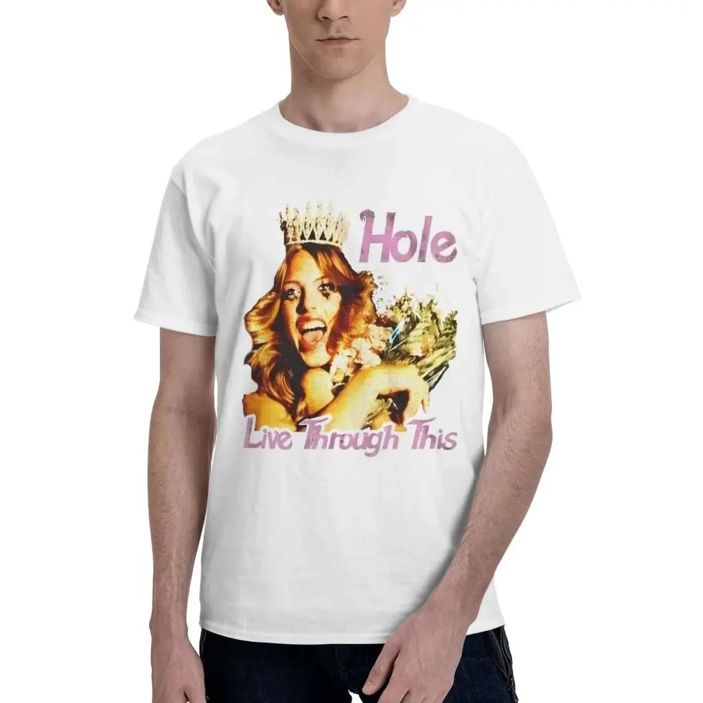 Hole Band Courtney Love Grunge 100 Cotton Casual Breathable Confortable T Shirt New In Tops And Tshirts Unisex Clothes