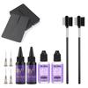 Professional UV Hair Extension Kit with Anti-UV Shields, Fast Drying Glue & Remover, and Complete Hair Styling Tools
