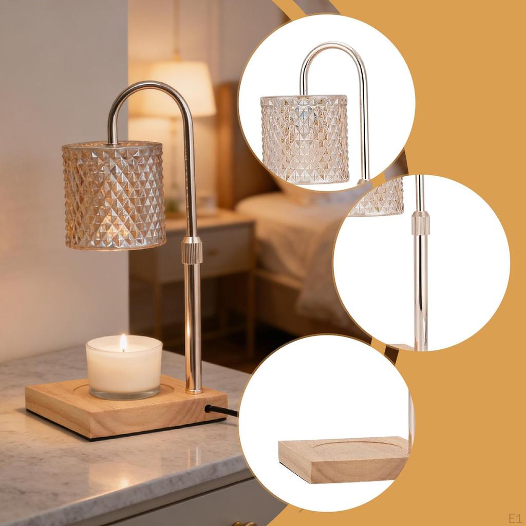 Candle Warmer Lamp Electric Home Decor for Jar Candles Mom with Timer Dimmer