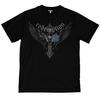 Y2K Grunge Skull Cross Tshirt, Gothic Cross, Alternative Clothing, Wings Y2K Tee