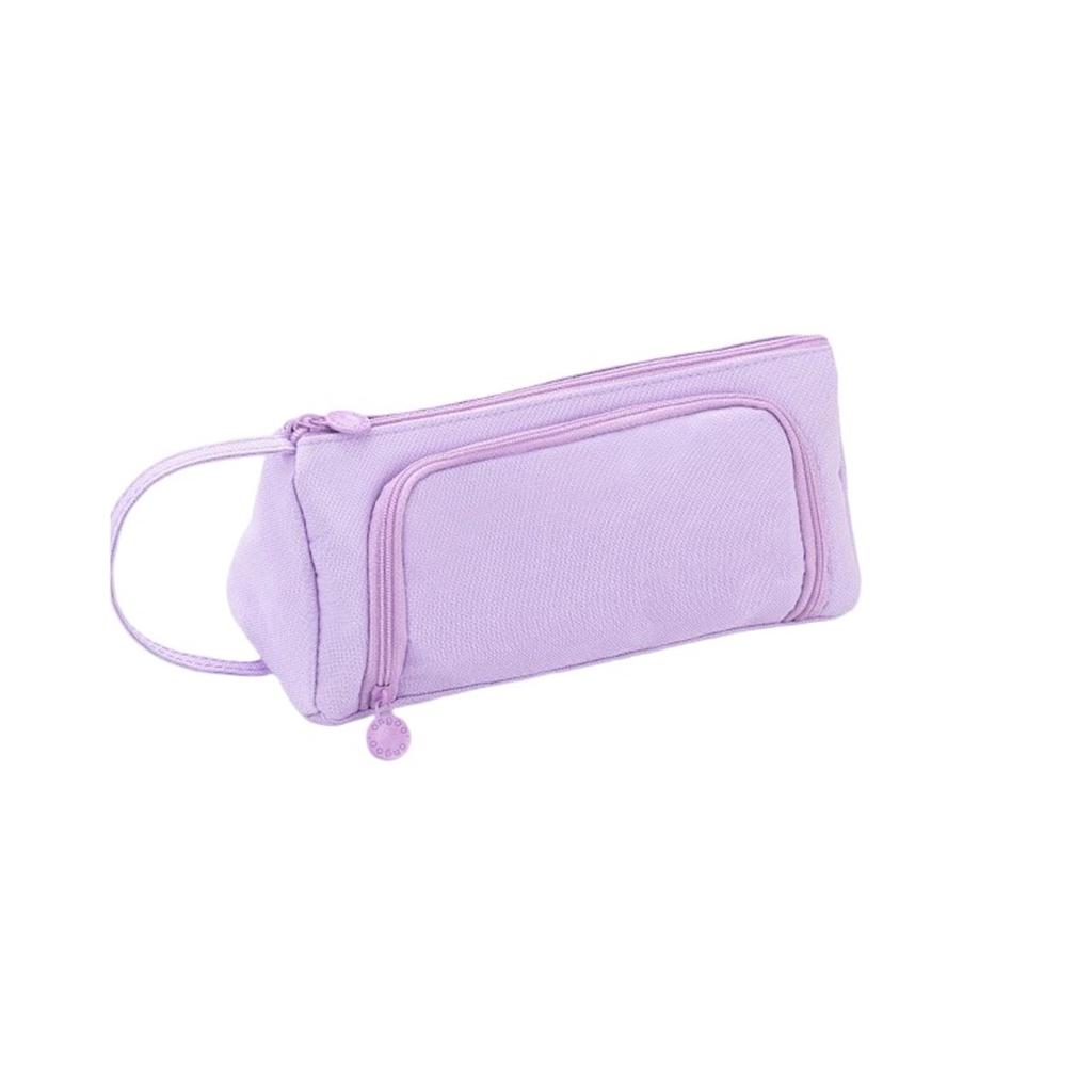 Portable School Bag Pencil Case Primary School Student Three-layer Large Capacity Pencil Case Girl Cute Multifunctional Stationery Bag Portable