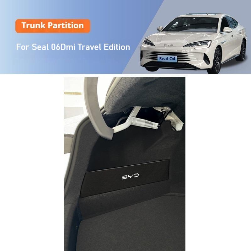 For BYD Seal 06 DM-i Seal 06Dmi Travel Edition Qin L Car Trunk Partition Trunk Side Storage Box Organizer Partition Board